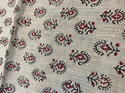 Jurella Block Print Handloom Linen Fabric